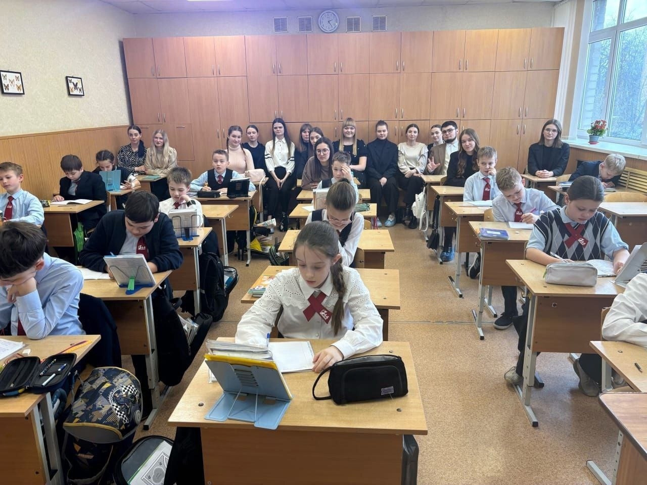 Безопасность учеников.